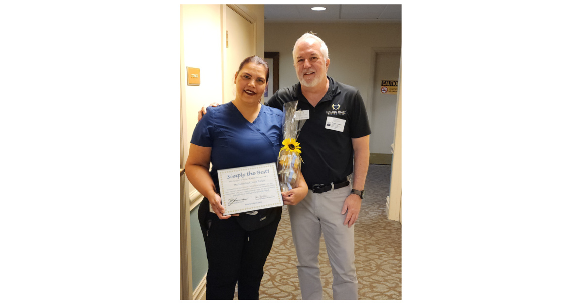 Golden Heart Employee of the Month: Maria Jessica Zarate!